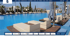 Desktop Screenshot of nestorhotel.com.cy